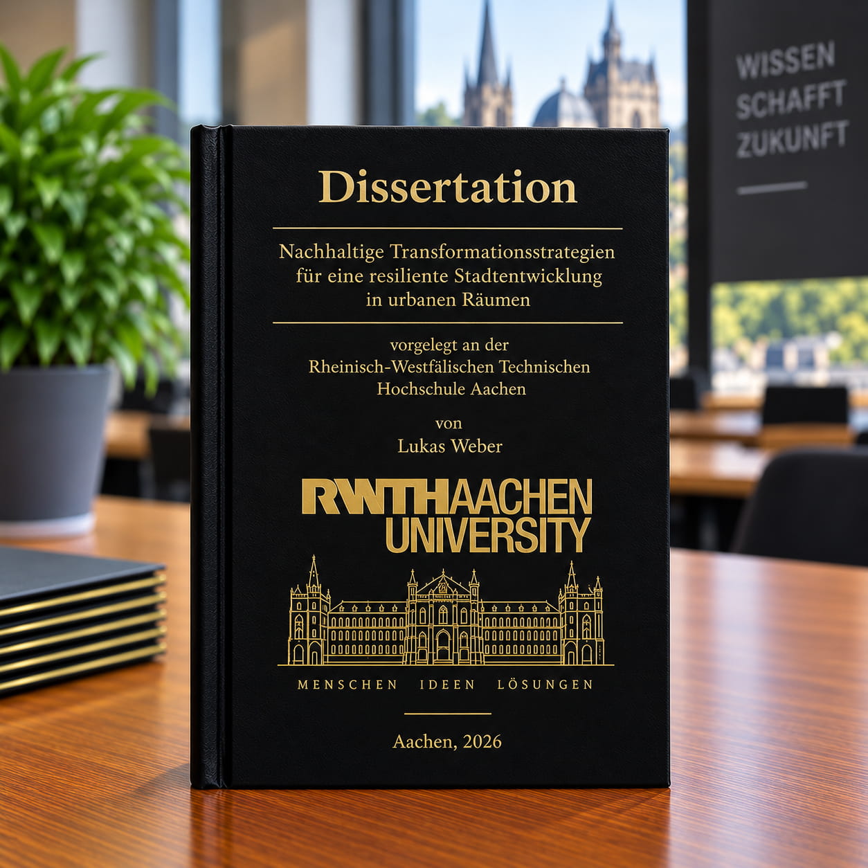 Dissertation Hardcover gebunden Aachen Dissertation drucken Aachen
