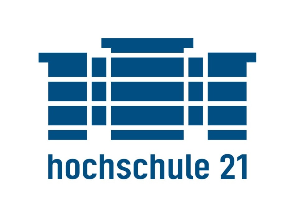 hochschule 21 Buxtehude Logo - Duale Studium Abschlussarbeit professionell drucken und binden lassen mit ThesisBind.de