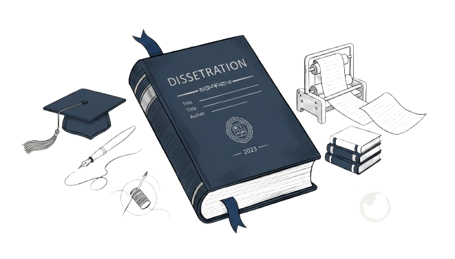 Professionell gedruckte und gebundene Dissertation bei Thesisbind.de